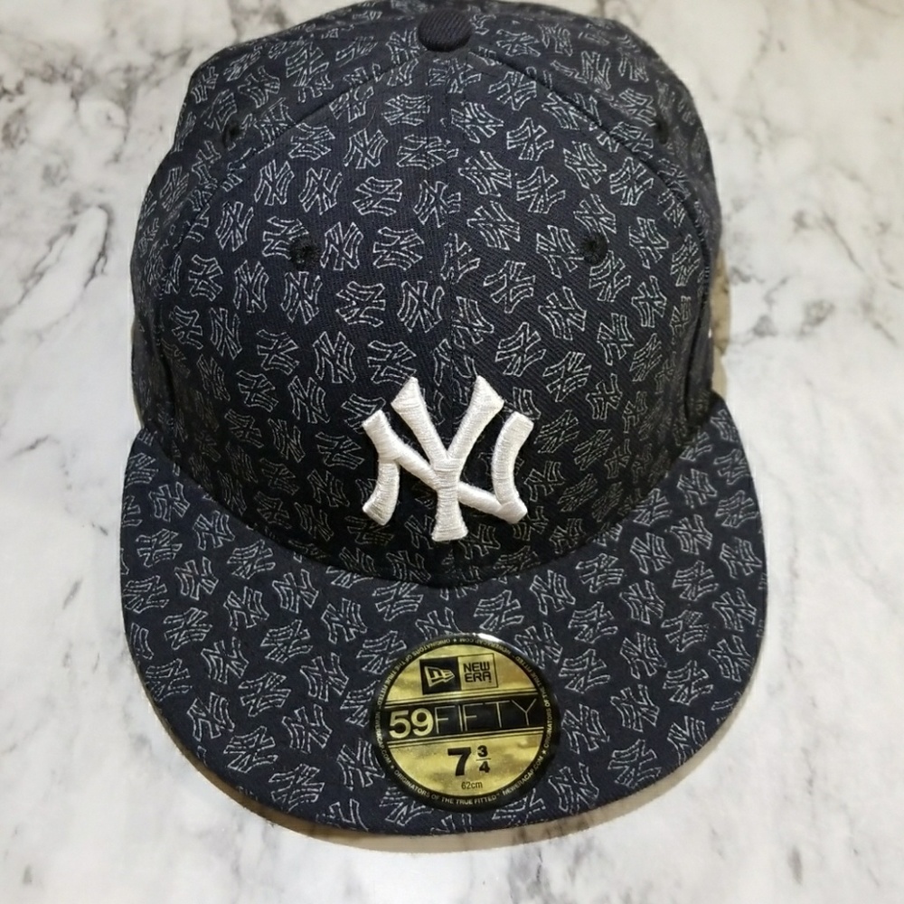 New York Yankees all over flocking fitted